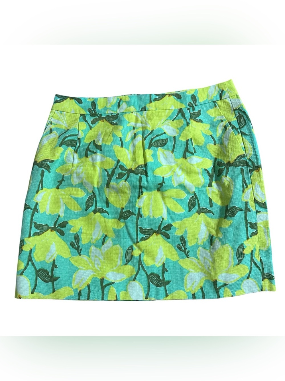 J.Crew basket weave cotton mini skirt